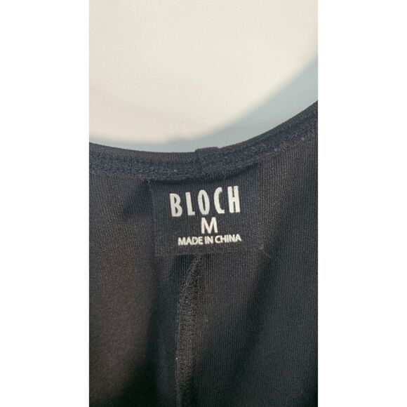 Bloch Kids Sleeveless Ballet Gymnastic Dance Leotard Bodysuit Black Size Medium - Picture 5 of 5